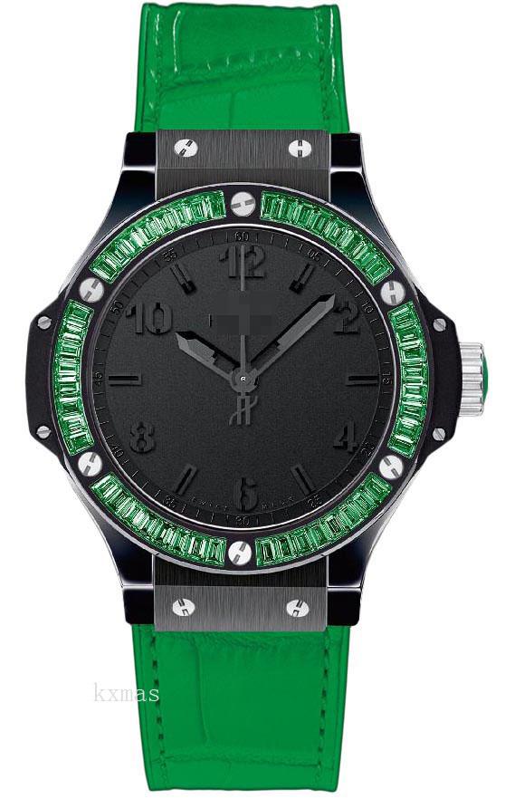 Budget Crocodile Leather And Rubber Watch Strap 361.CG.1110.LR.1922_K0005125