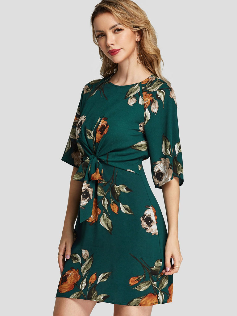 Ladies Green Mini Dresses