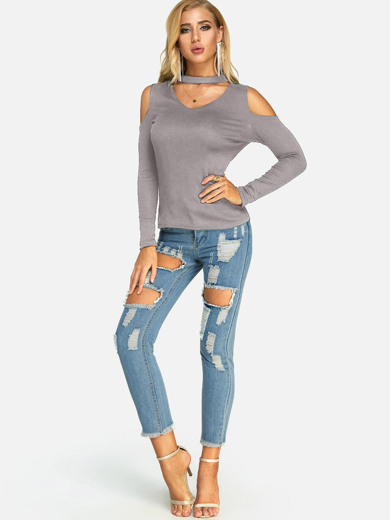 Ladies Long Sleeve Top