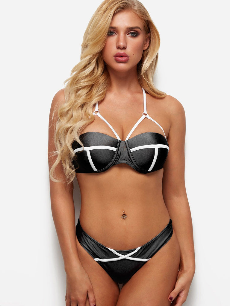Ladies Black Bikinis