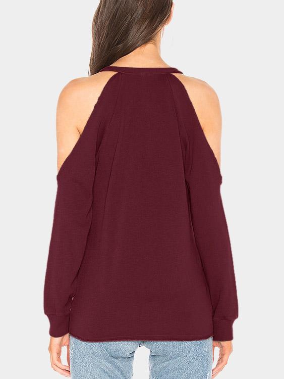 Womens Burgundy T-Shirts