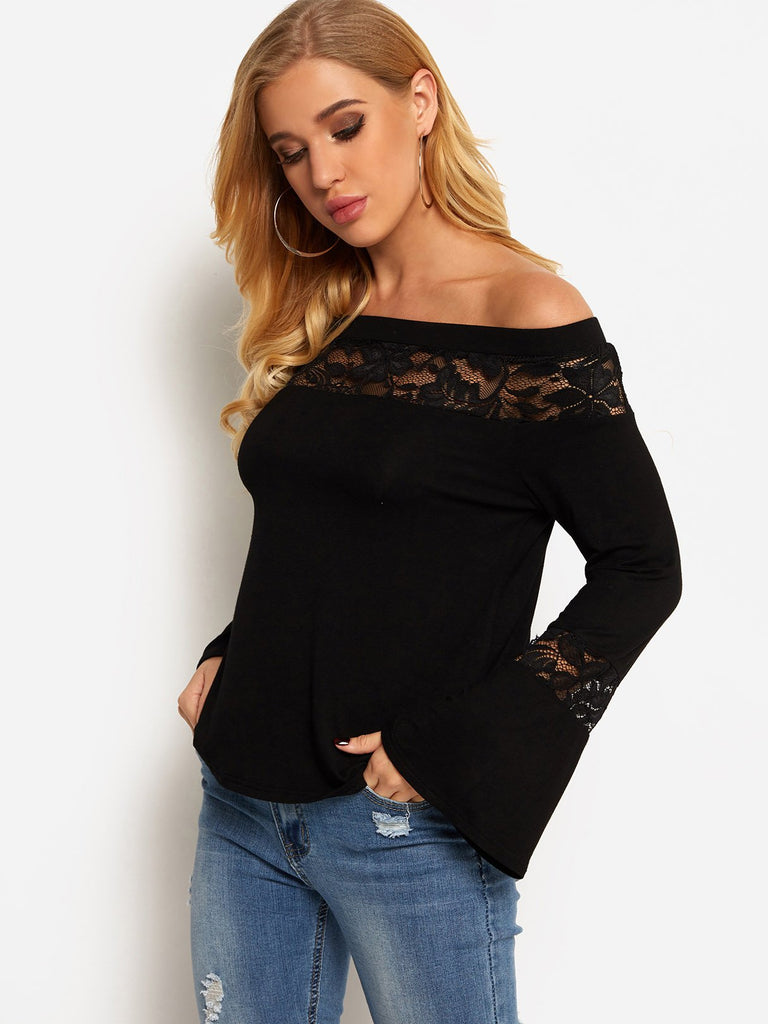 Ladies Black T-Shirts