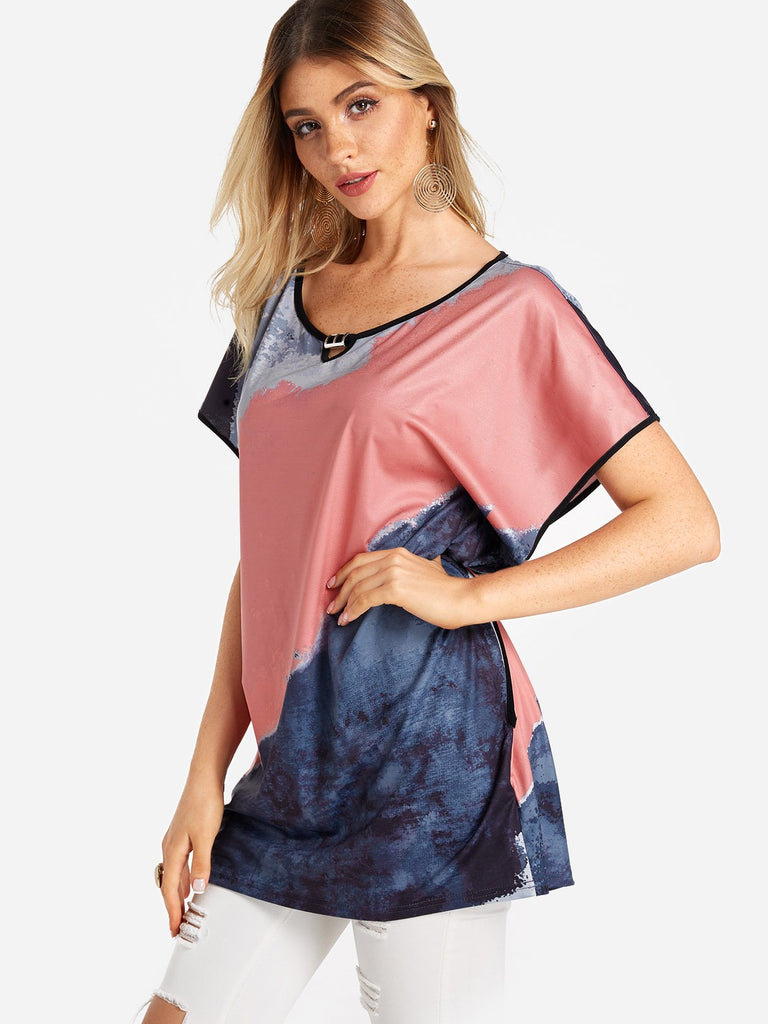 Ladies Color Block T-Shirts