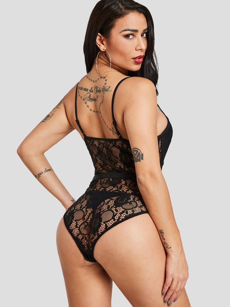 Womens Black Bodysuits