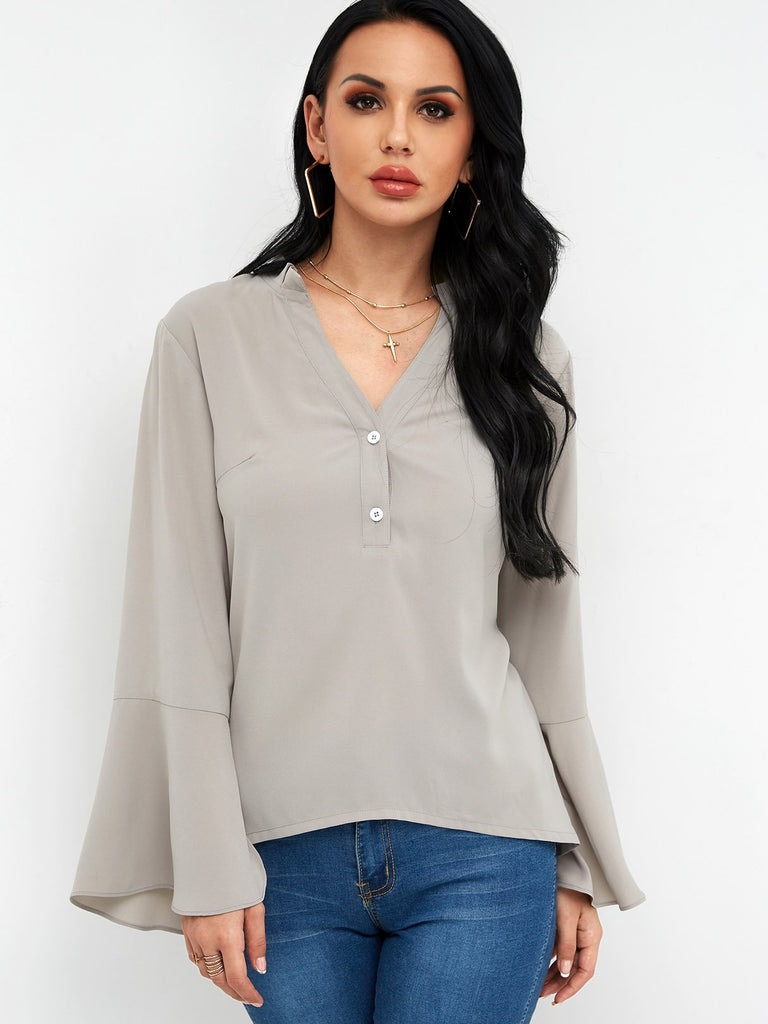 Ladies Long Sleeve Blouses