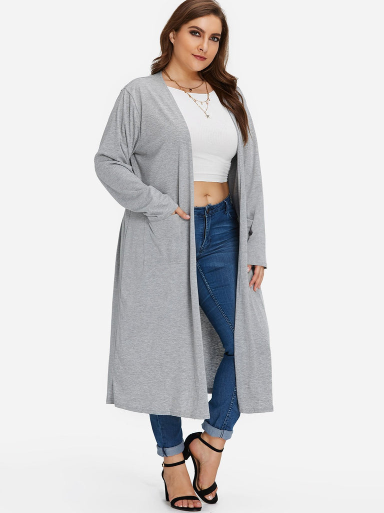 Womens Long Sleeve Plus Size Coats & Jackets