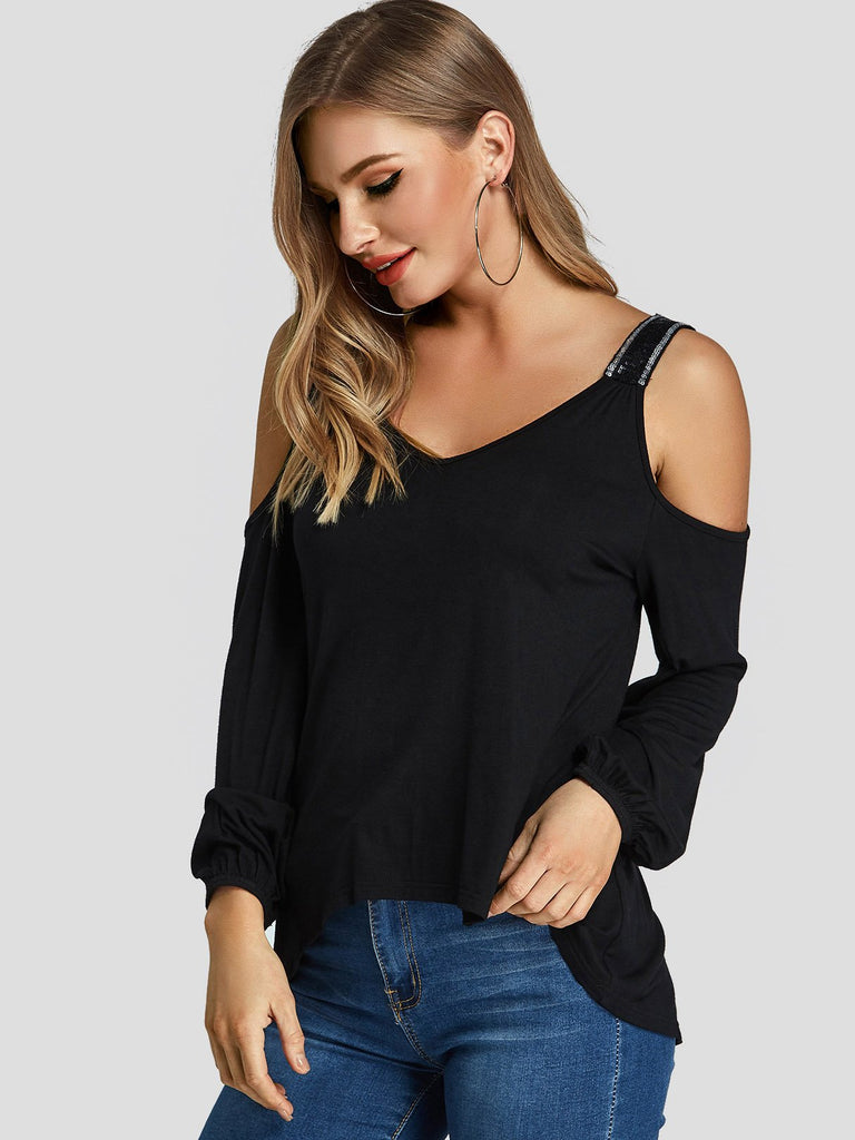 Ladies Black T-Shirts