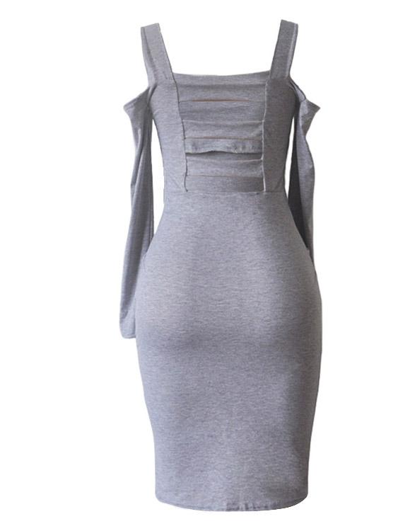 Ladies Grey Bodycon Dresses