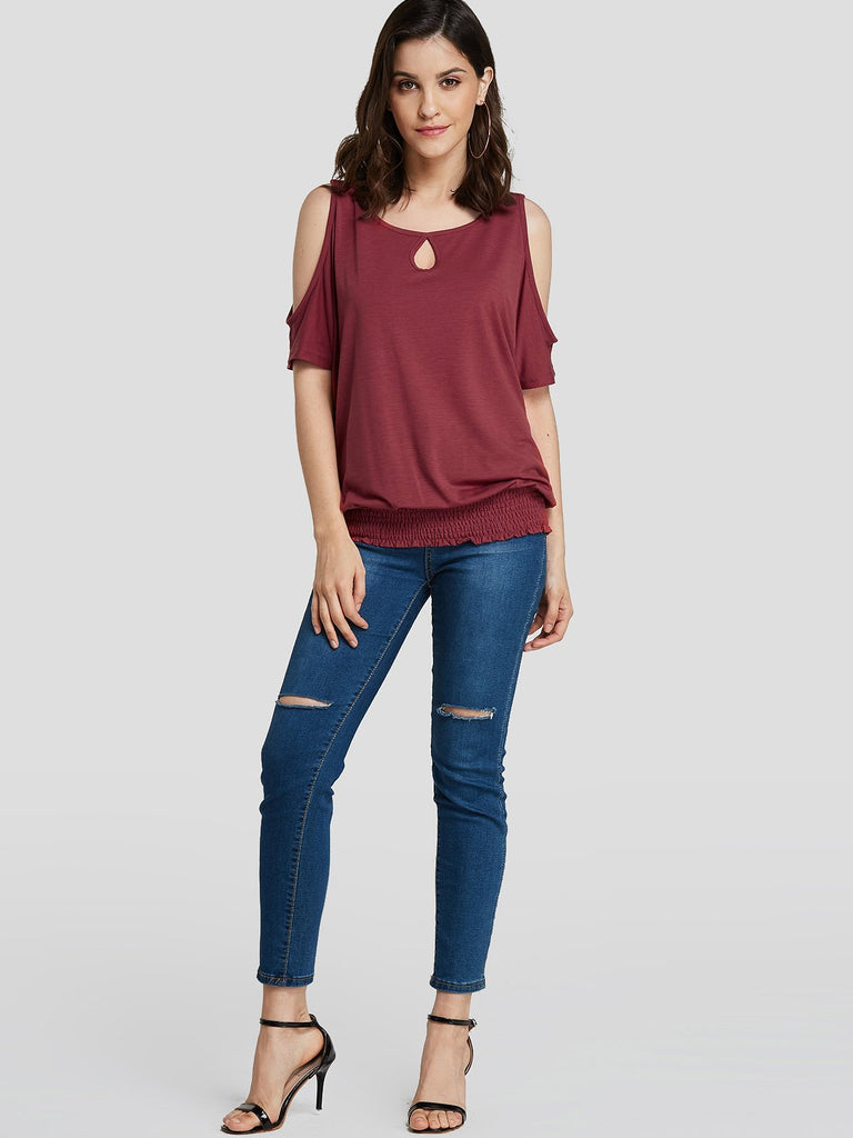 Womens Red T-Shirts