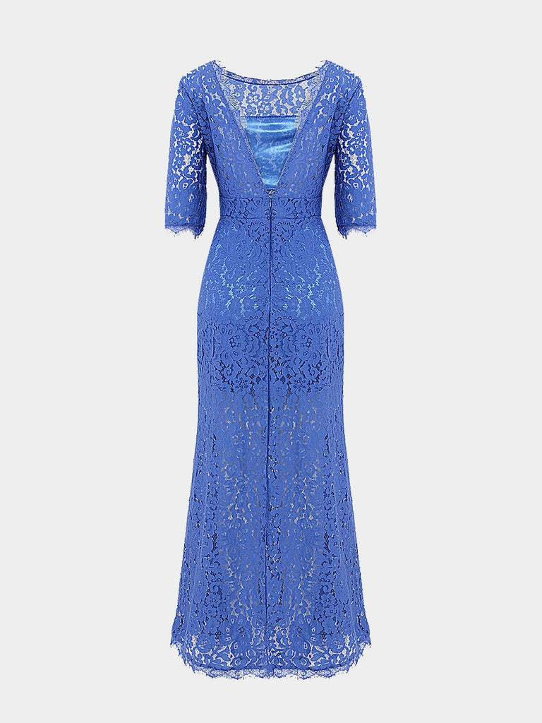 Womens Blue Maxi Dresses