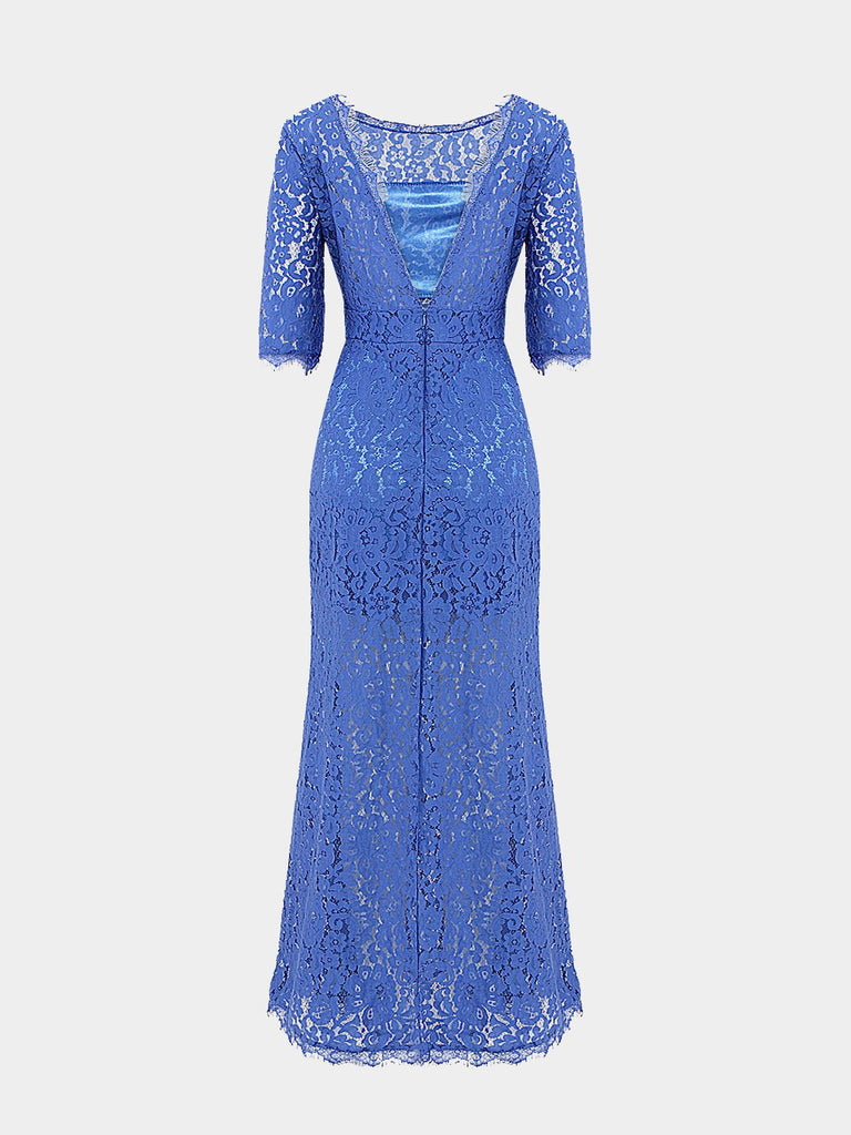 Womens Blue Maxi Dresses