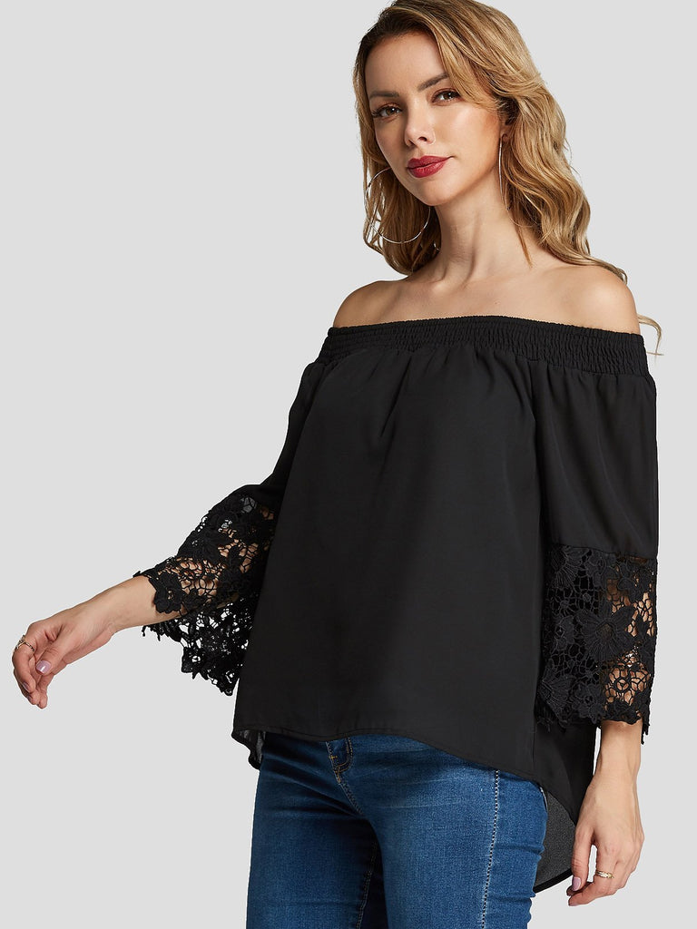 Ladies Black Blouses