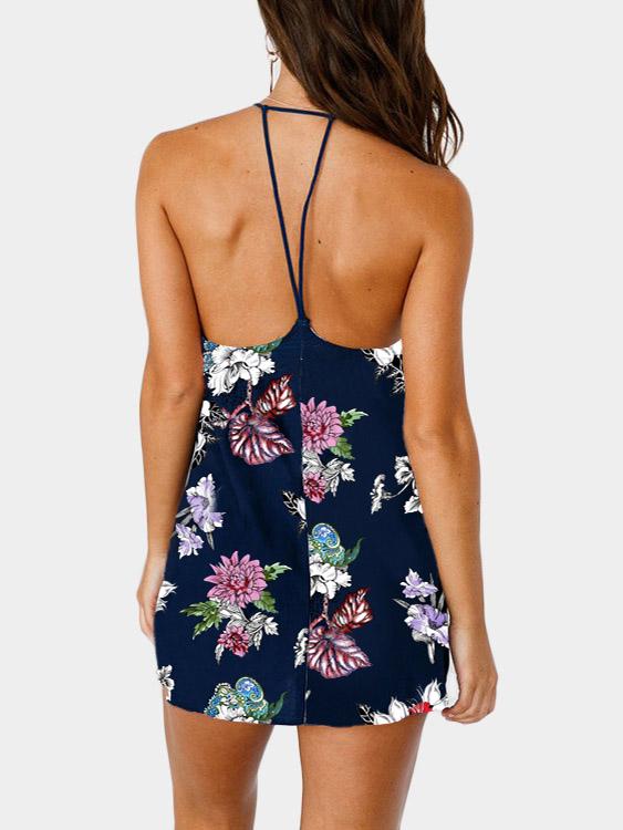 Ladies Navy Mini Dresses
