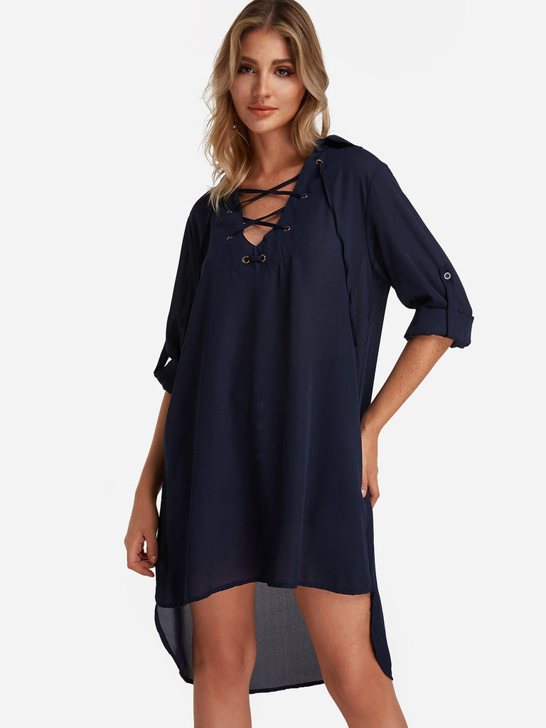 Womens Long Sleeve Dress