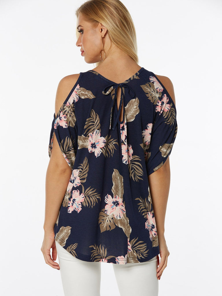 Womens Navy T-Shirts