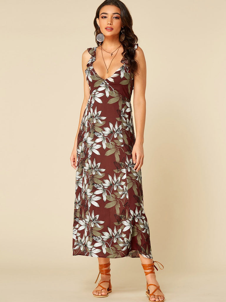 Womens Floral Floral Dresses