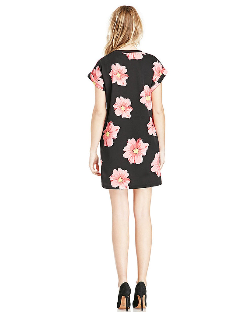 Ladies Black Floral Dresses