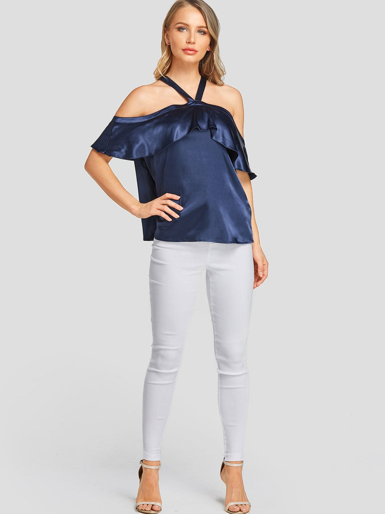 Womens Navy T-Shirts