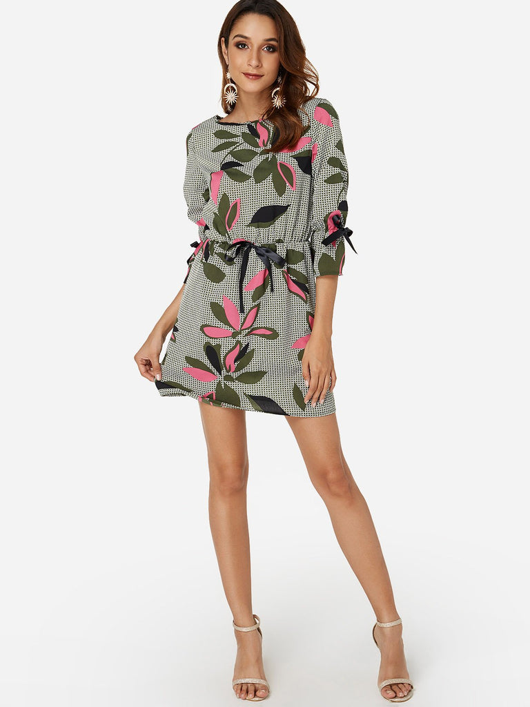 Ladies 3/4 Sleeve Dress