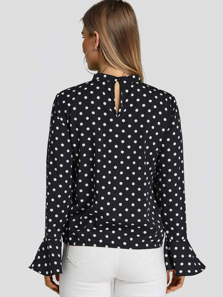 Womens Black Blouses