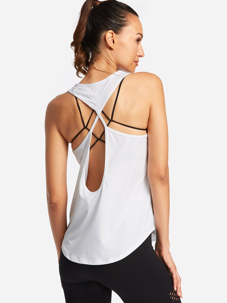 Womens White Camis