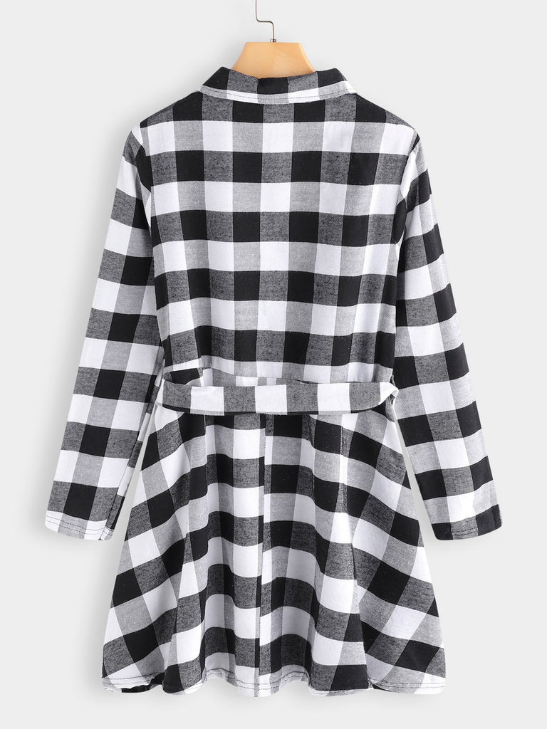 Long Sleeve Lace Shift Dress