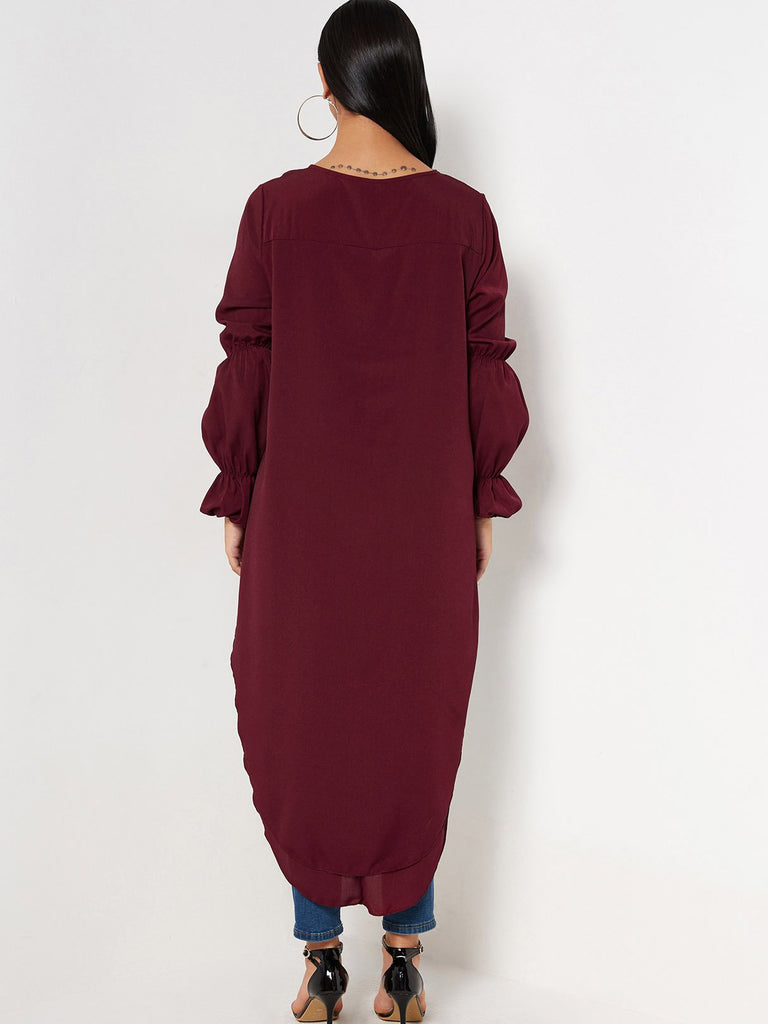 Womens Burgundy T-Shirts