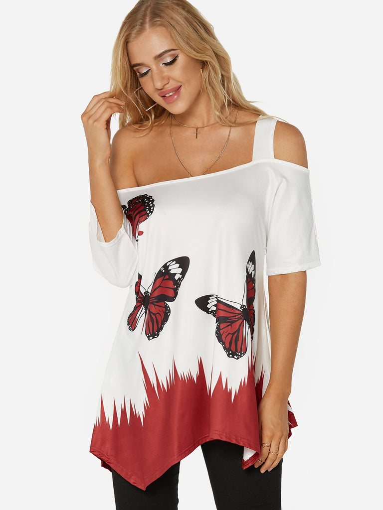 Ladies Red T-Shirts