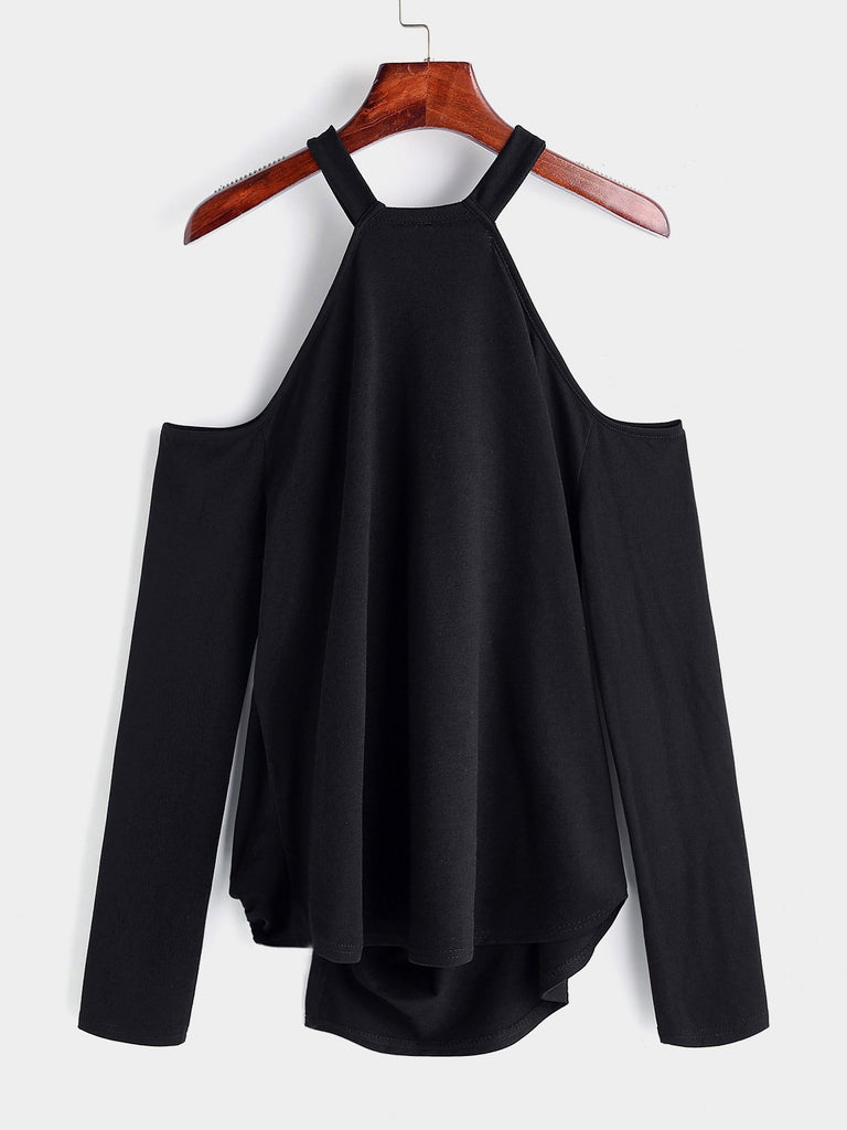 Womens Black T-Shirts
