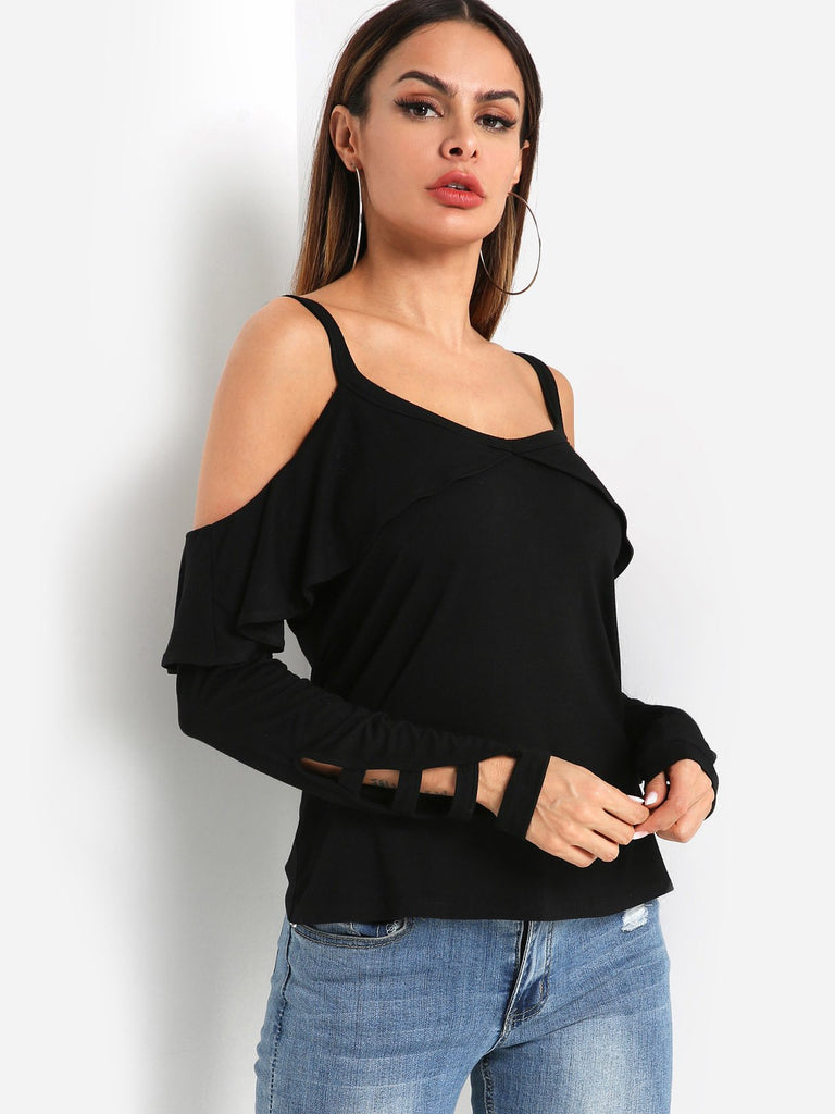 Ladies Black T-Shirts