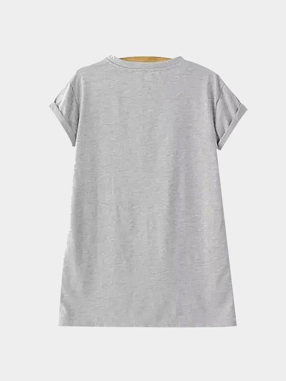 Womens Grey T-Shirts