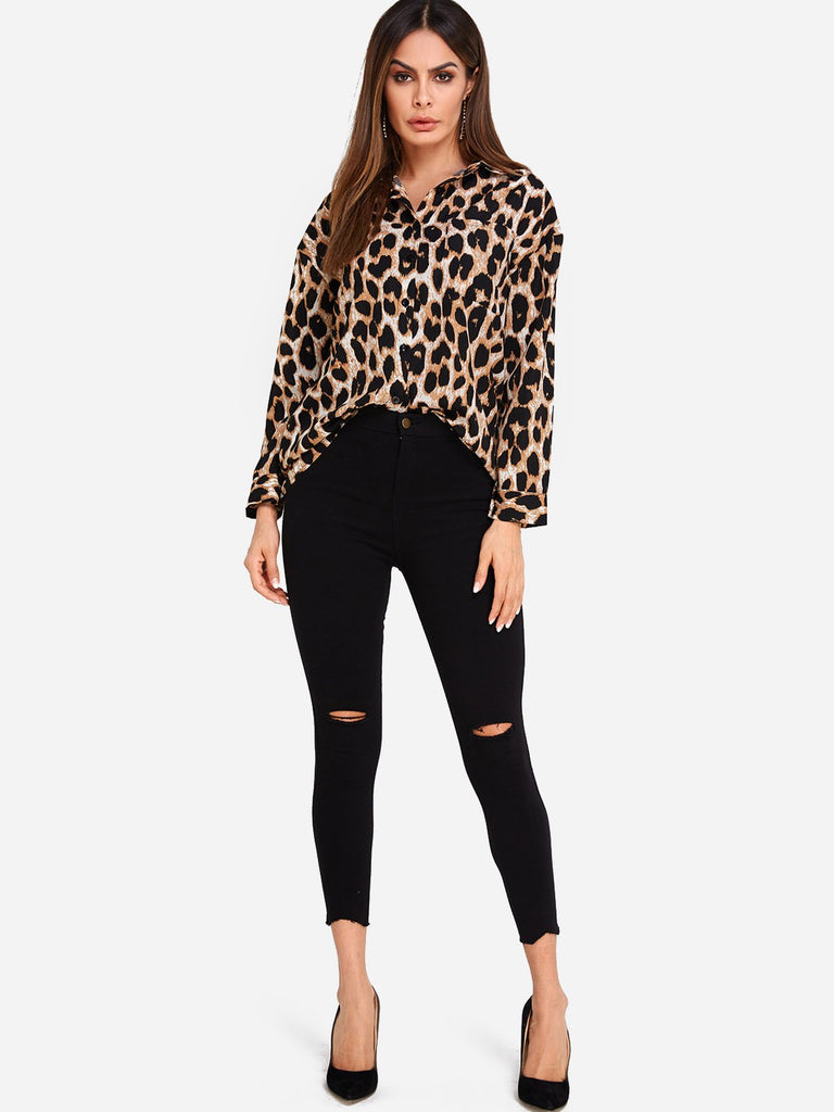 Womens Black Blouses