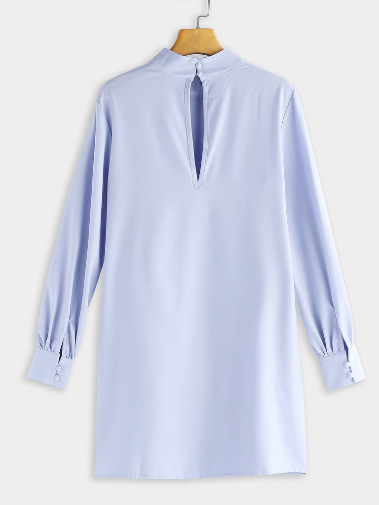 Womens Blue Mini Dresses