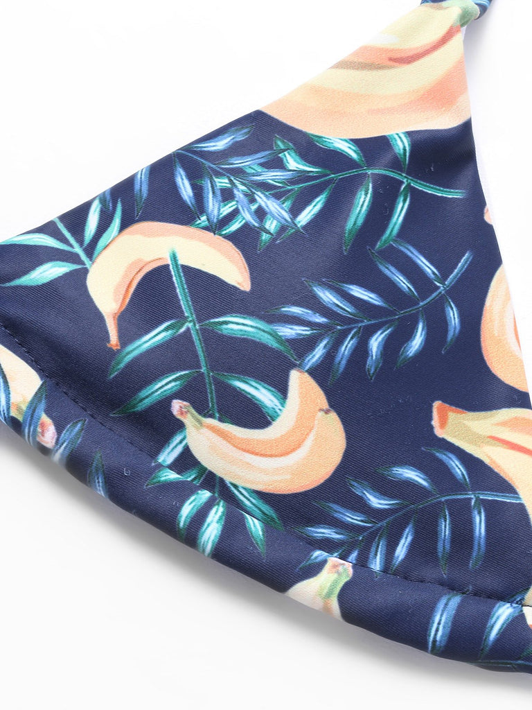 Ladies Navy Bikinis