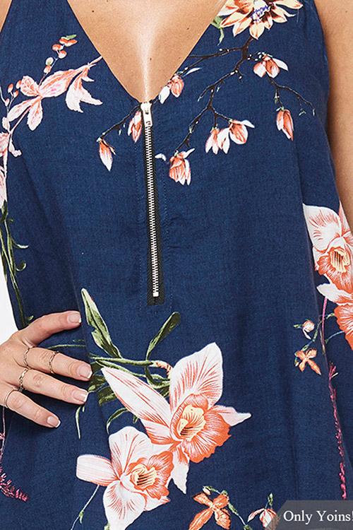 Ladies Navy Camis
