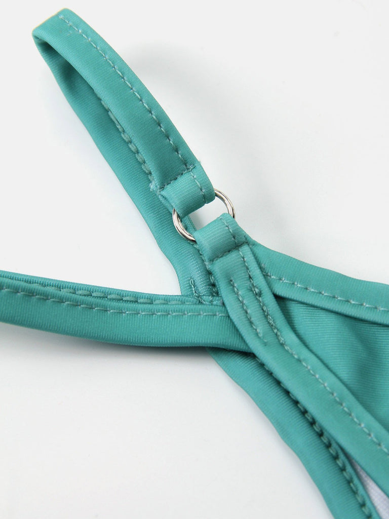Ladies V-Neck Bikinis
