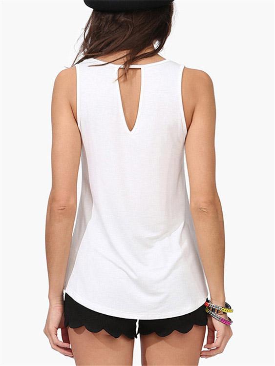 Womens White Camis
