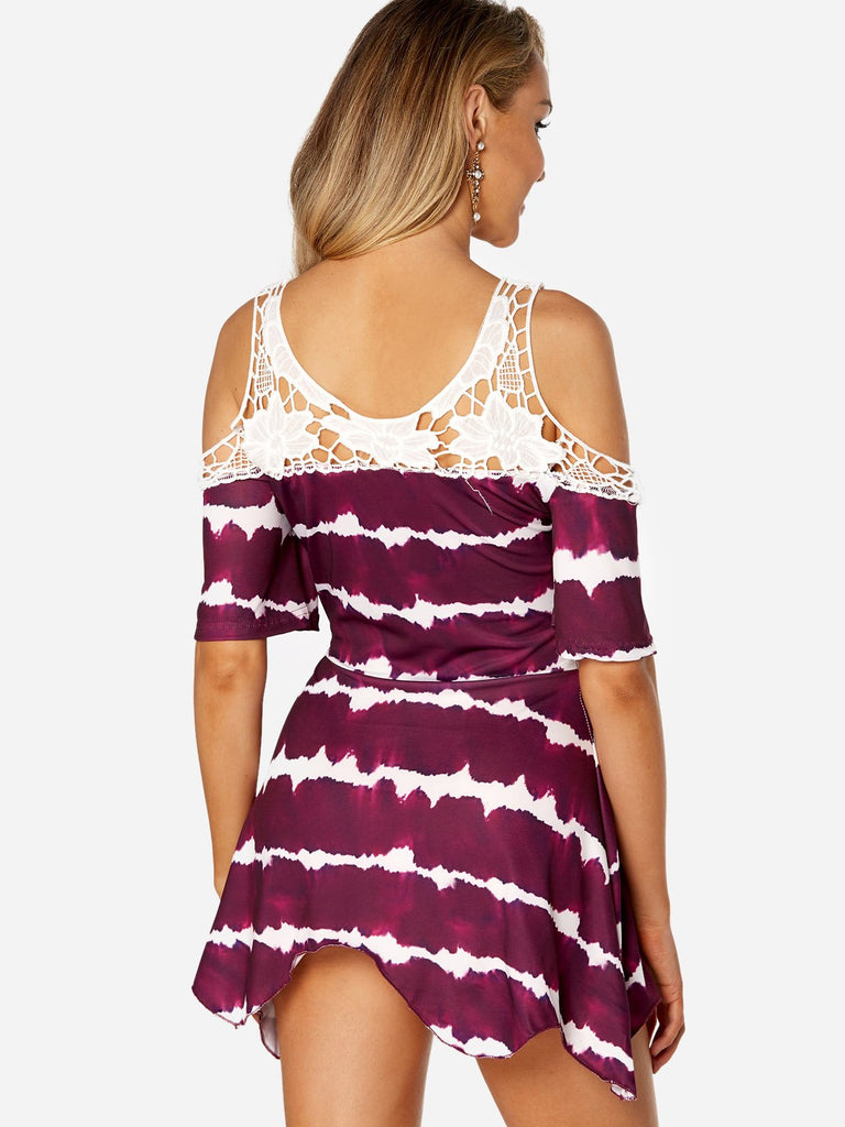 Womens Purple Casual Dresses