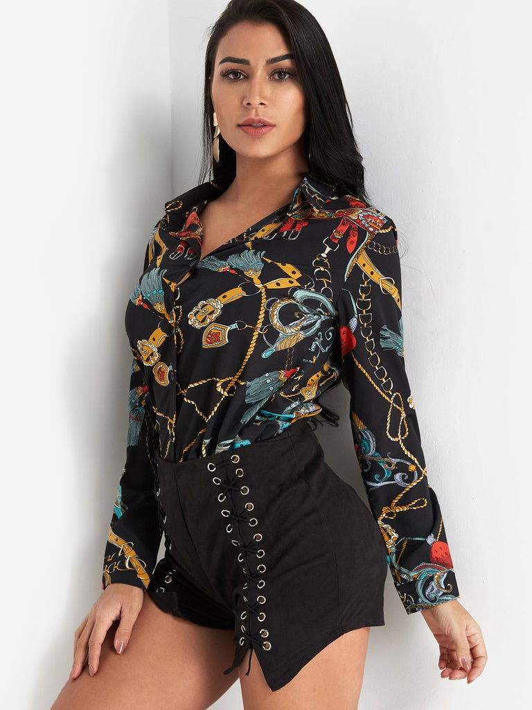 Ladies Long Sleeve Blouses