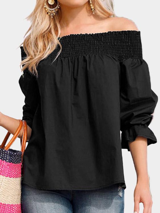 Ladies Long Sleeve Blouses
