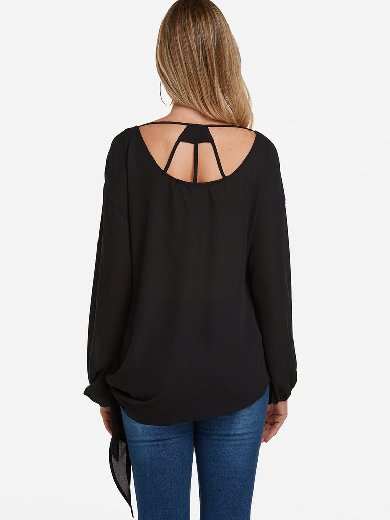 Ladies Long Sleeve Blouses