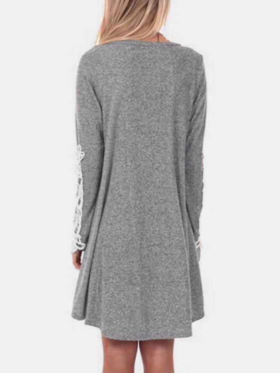Womens Grey Mini Dresses