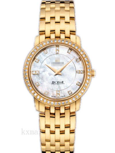 Wholesale Comfortable Yellow Gold 17 mm Watches Band 413.55.27.60.55.001_K0017462