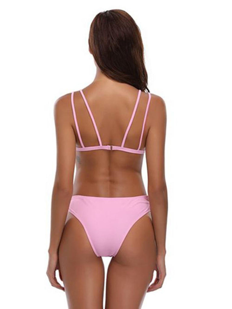 Ladies Pink Bikinis