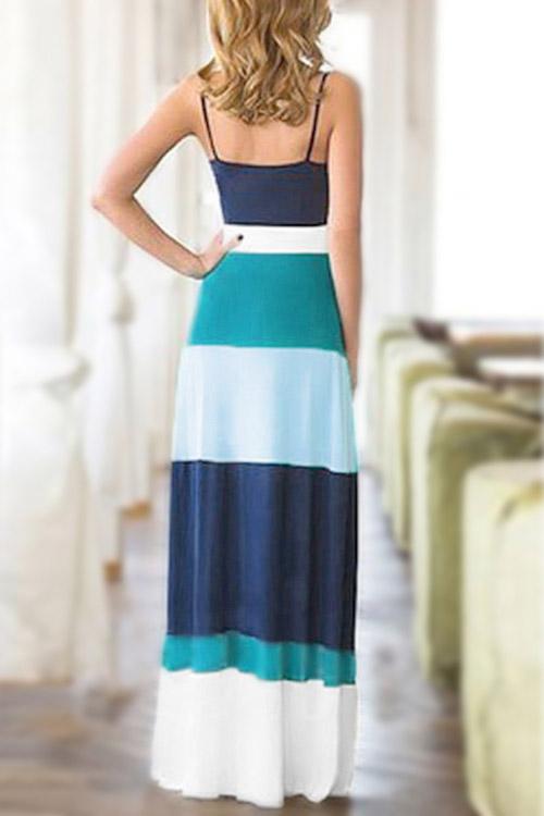 Womens Green Maxi Dresses