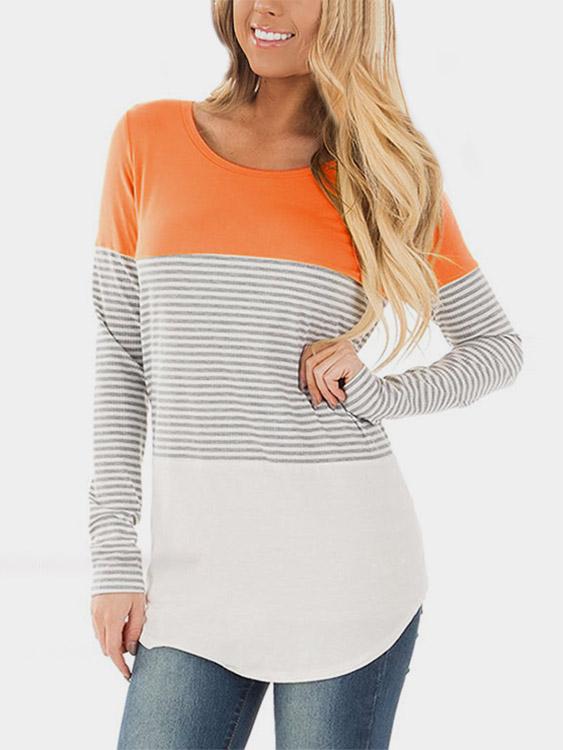 Womens Orange T-Shirts