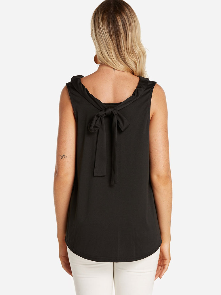 Womens Black Camis