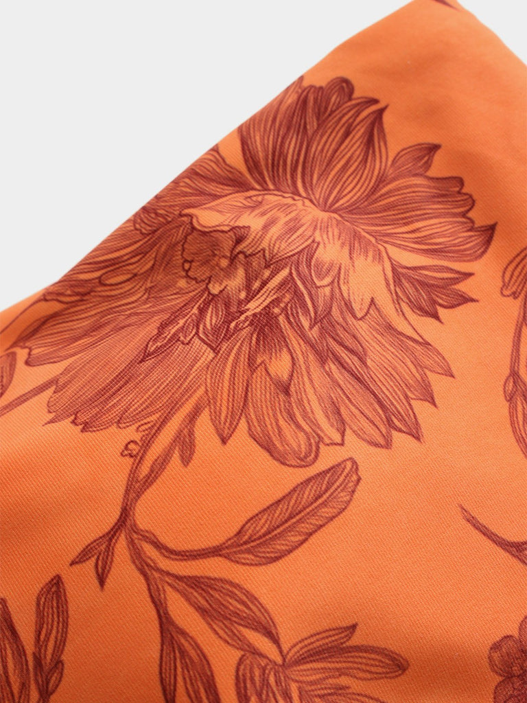 Womens Floral Print Bikini Suit