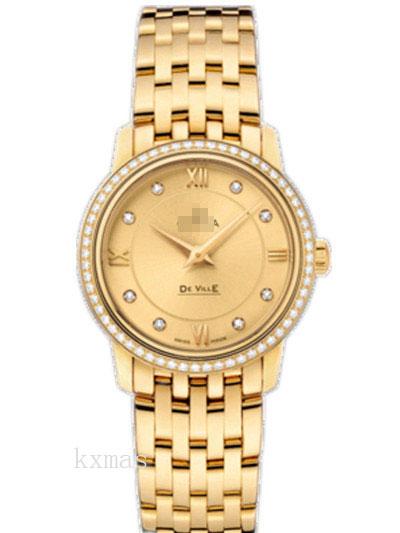Wholesale Hot Designer Yellow Gold 20 mm Watch Band 424.55.27.60.58.001_K0017364