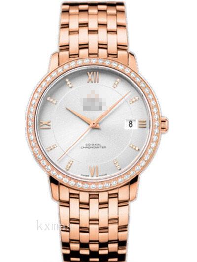 Wholesale Cool Rose Gold 18 mm Watch Band 424.55.37.20.52.001_K0017360